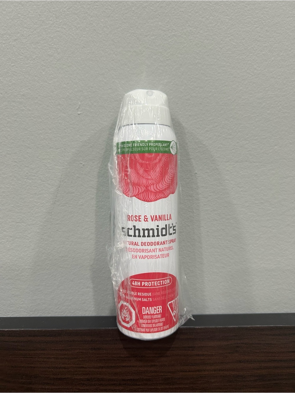Rose & Vanilla Natural Deodorant Spray - schmidt’s